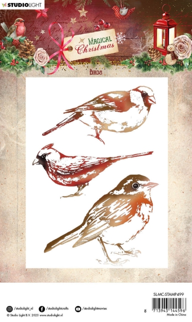 Studiolight Magical Christmas Clear Stamp Birds