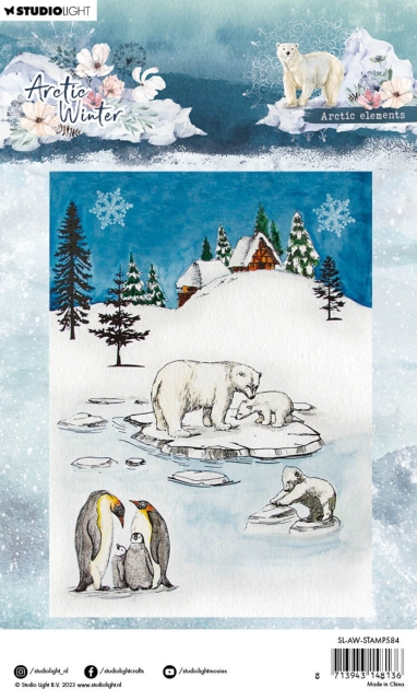 Studiolight Arctic Elements Clear Stamp Arctic Winter