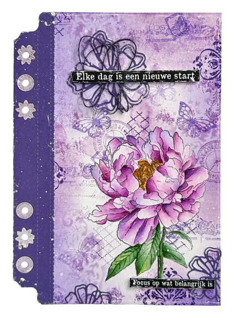 Studiolight Clear Stamps Victorian Dreams Timeless Peony