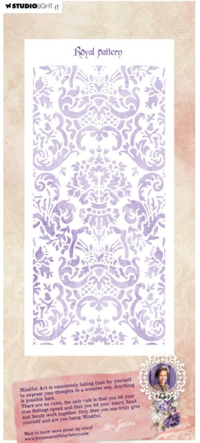 Studio Light Masks Victorian Dreams Royal Pattern