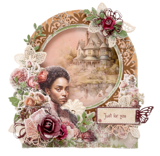 Studio Light Victorian Dreams Designer Paper Pad Background Designs