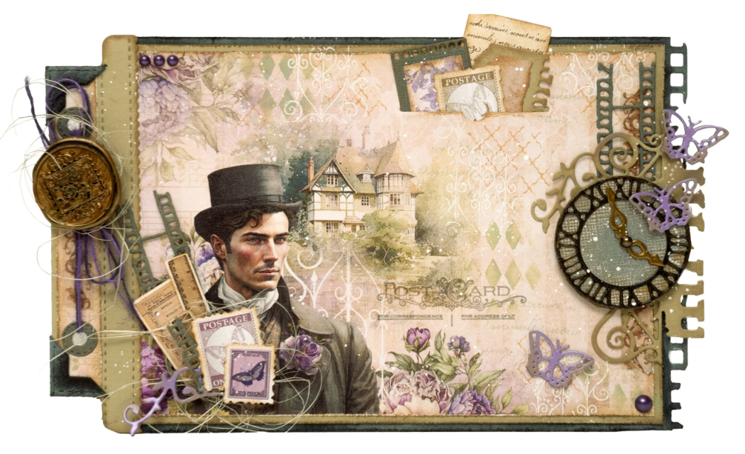 Studio Light Victorian Dreams Designer Paper Pad Background Designs