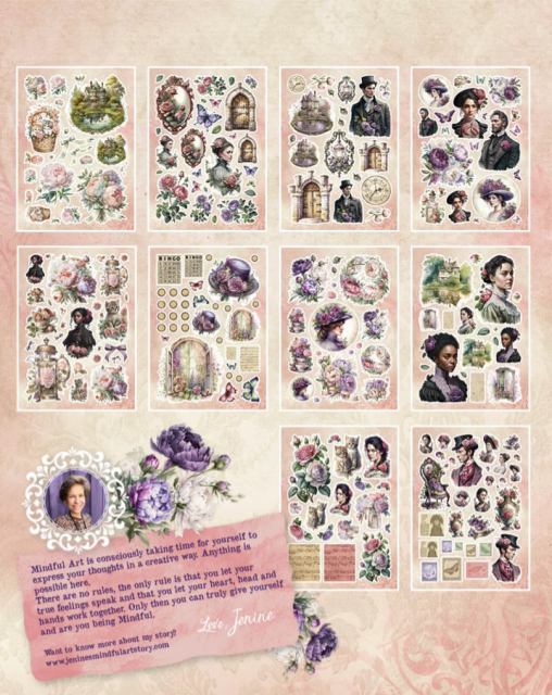 Studio Light Victorian Dreams Die-Cut Paper Elements