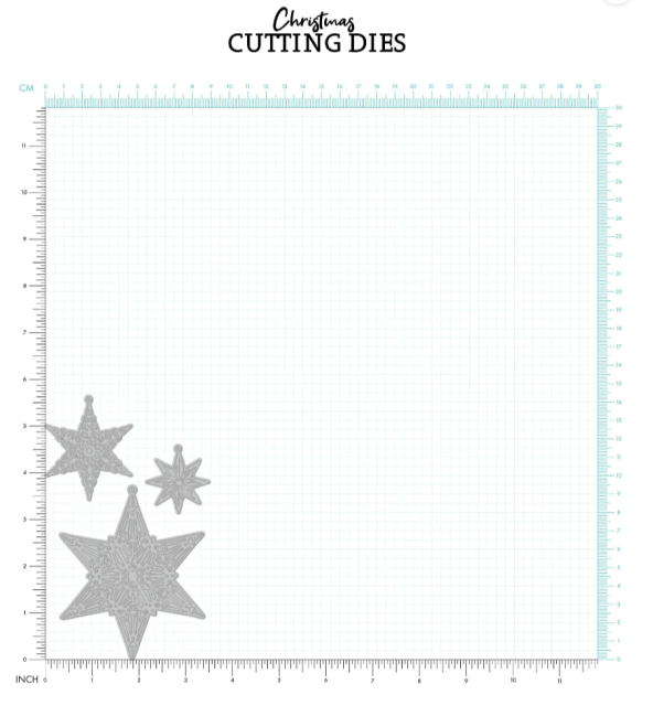 Studio Light Star Ornaments Christmas Essentials Cutting Dies