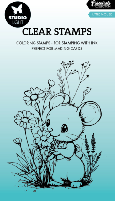Studio Light Little Mouse Essentials Coloring Clear Stamp