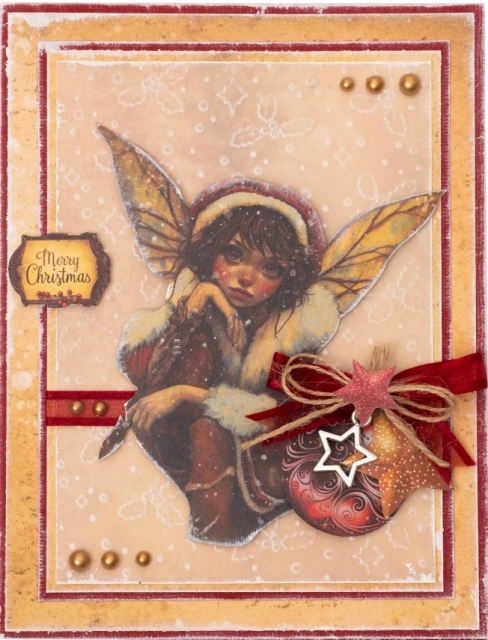 Studio Light Fairy Christmas Essentials Die-cut Paper Pad