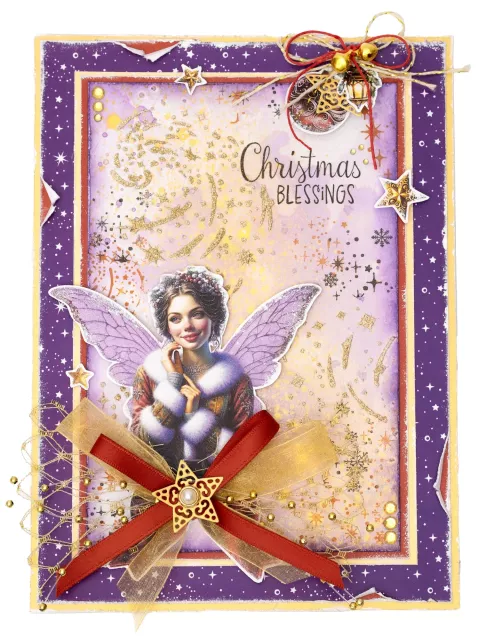 Studio Light A5 Christmas Die-Cut Paper Pad Fairy Christmas