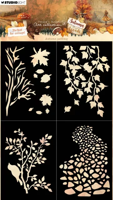 Studio Light Autumn in The Woods Mask Autumn Pathway