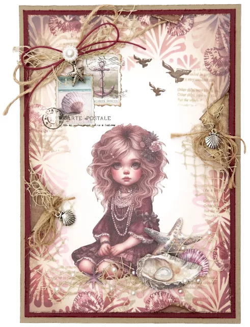 Studio Light Tide of Hope Designer Paper  Double-Sided Scrapbooking