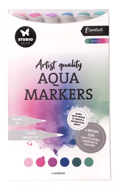 Studio Light Aqua Markers Disco