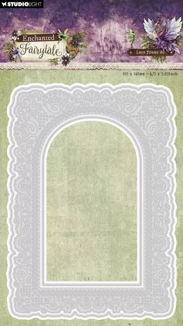 Studio Light Enchanted Fairytale Cutting Dies A6 Lace Frame