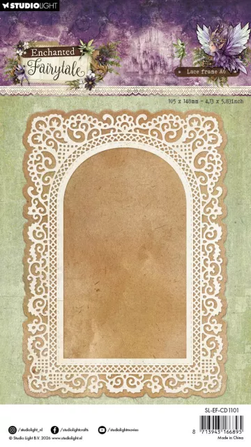 Studio Light Enchanted Fairytale Cutting Dies A6 Lace Frame