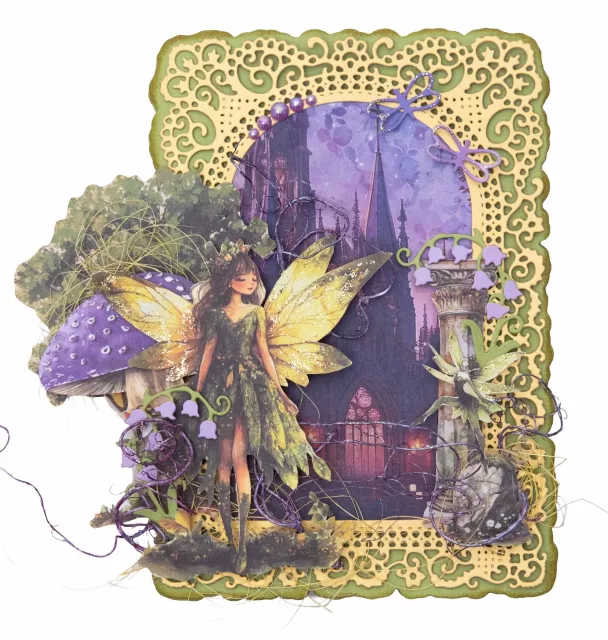 Studio Light Enchanted Fairytale Cutting Dies A6 Lace Frame