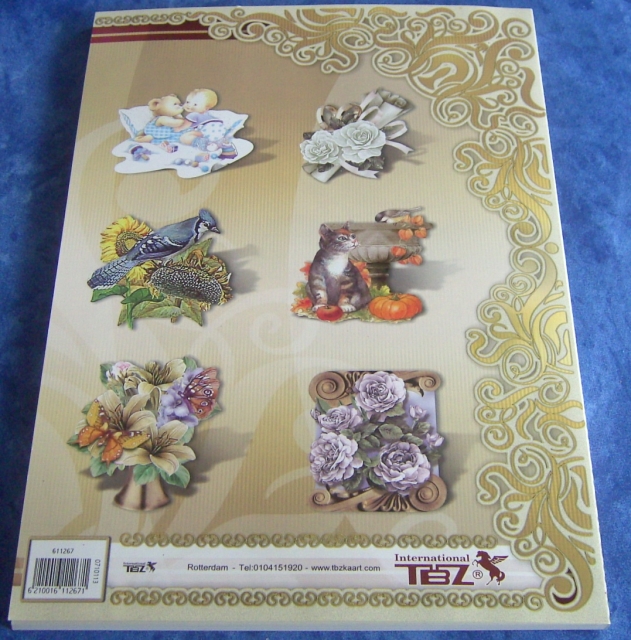 TBZ Nr. 14 Buch mit 96 3D Motiven