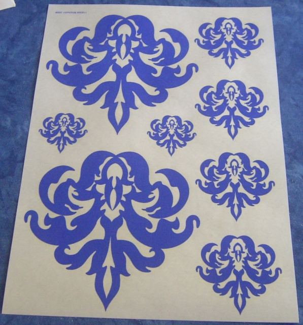 Stofftransfer DIN A 4 Blatt mit Motiven