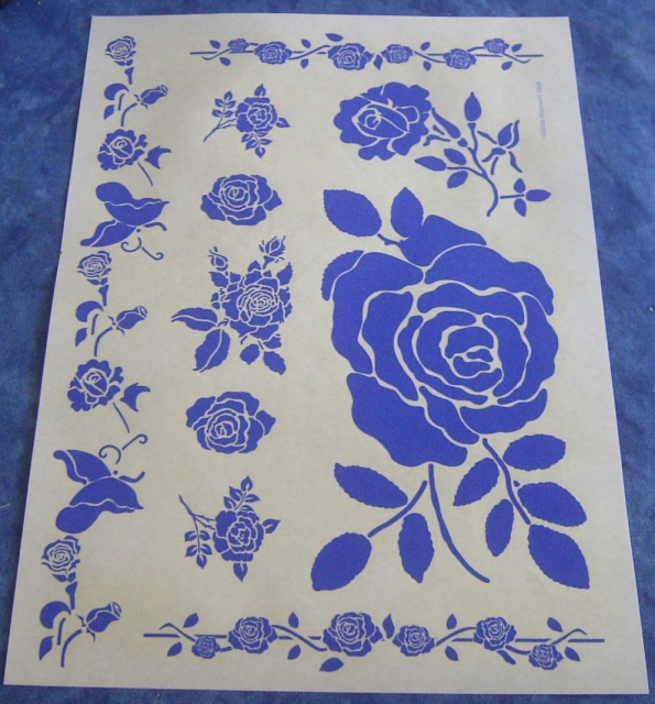 Stofftransfer DIN A 4 Blatt mit Motiven