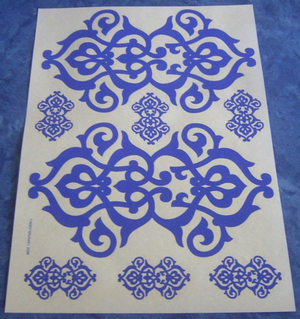 Stofftransfer DIN A 4 Blatt mit Motiven