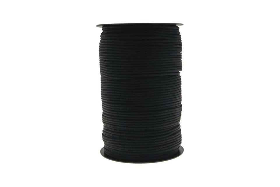 Thai Cord 3 mm 400 Gramm schwarz