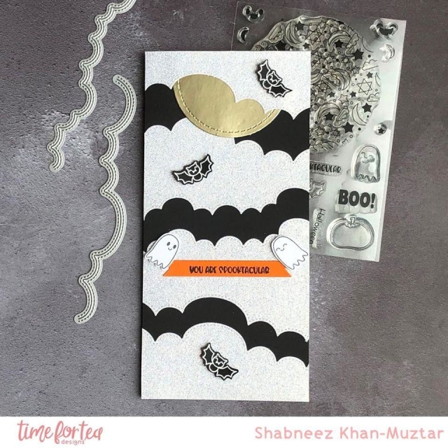 Time For Tea Clearstamp Spooktacular