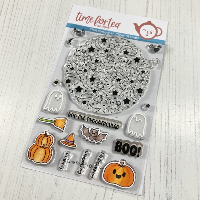Time For Tea Clearstamp Spooktacular