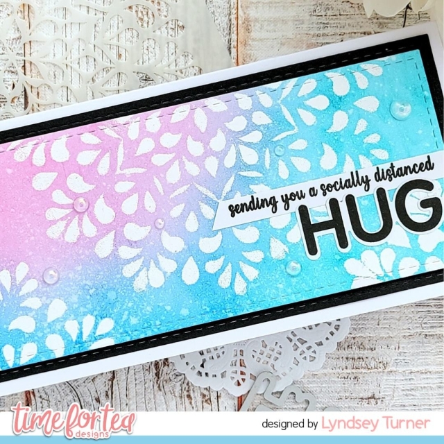 Time For Tea Spring Mandala Stencil Schablone