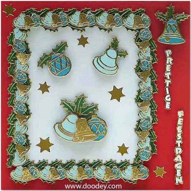 Stickerbogen 10 x 23 cm Over 500 Stars gold