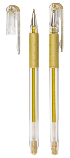 Pentel Tintenroller Hybrid-Gel gold