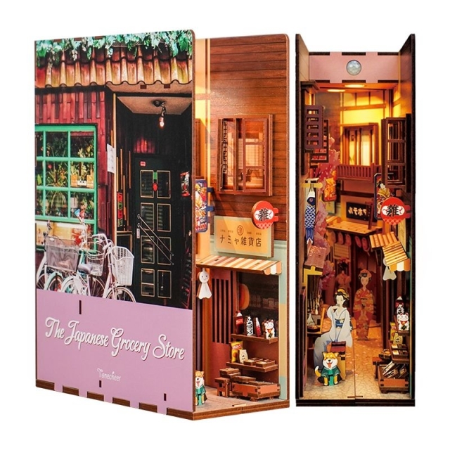 TONECHEER DIY Book Nook / Diorama Japanese Grocery Store