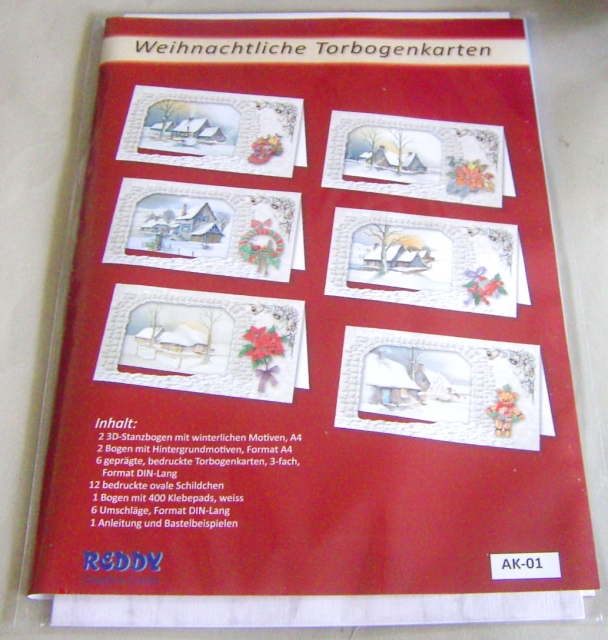 Reddy Cards Weihnachtliche Torbogenkarten