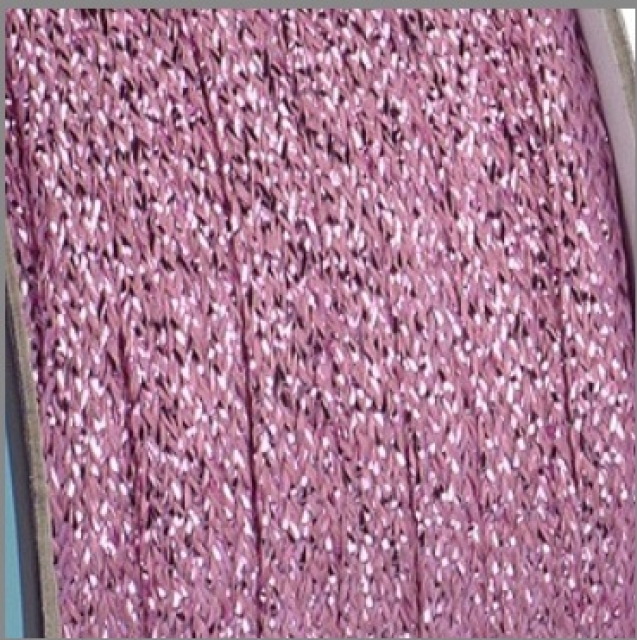 Lurex Tresse 5 mm pro Meter fuchsia