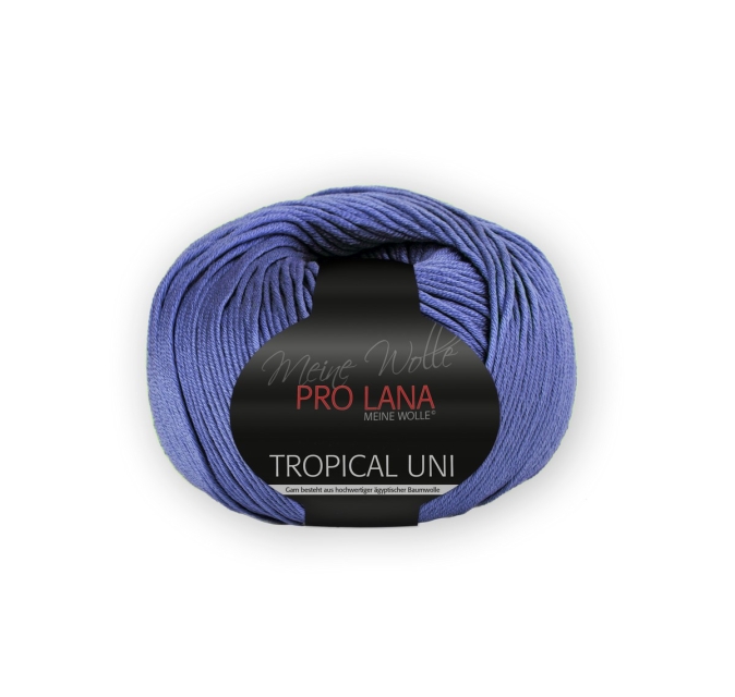 PRO LANA Tropical UNI 100 % Baumwolle 110 m / 50 Gramm Farbe 50