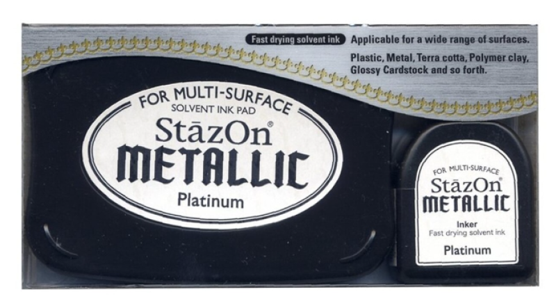Tuskineko StazOn Metallic Kit Platinum