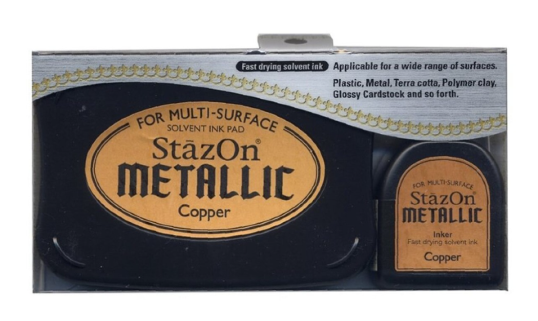 Tuskineko StazOn Metallic Kit Copper Kupfer