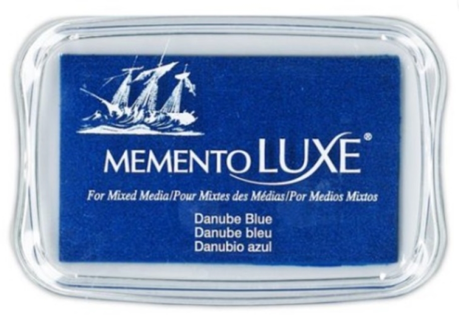Tsukineko Memento Luxe Inkpads Danube Blue