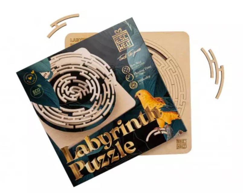 Escape Welt Holz Puzzle Labyrinth