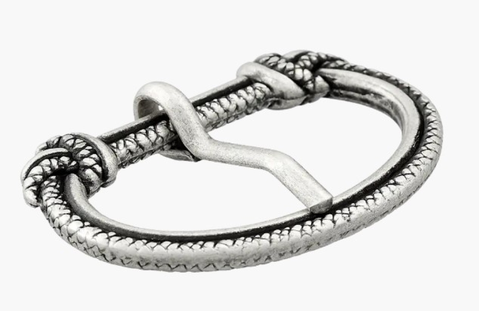 Union Metall-Schließe 20 mm altsilber