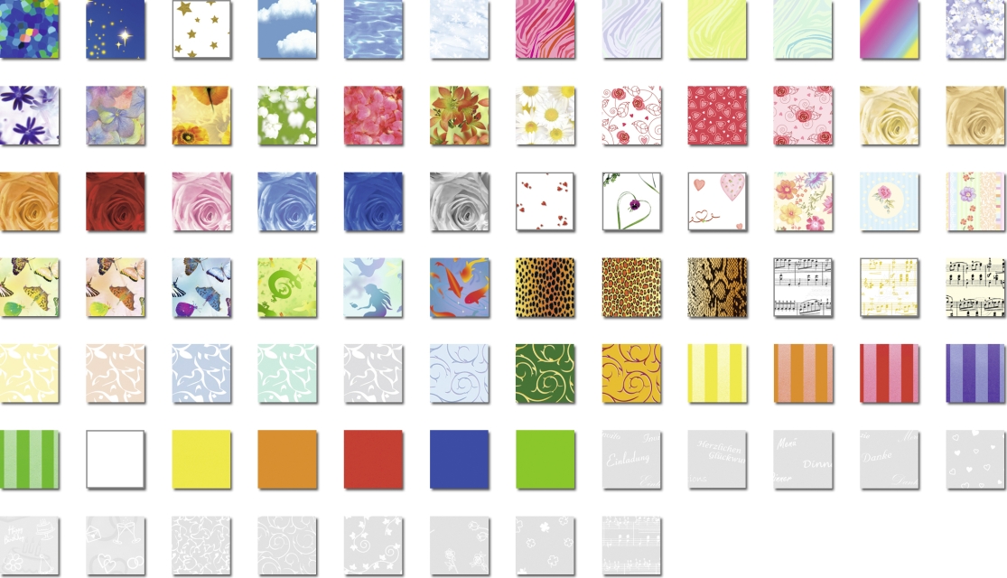 Transparentpapier Mini 1 DIN A6, 80 Blatt, sortiert