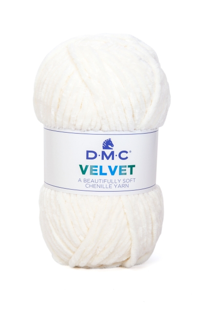 DMC Velvet 100 Gramm 100 Meter Lauflänge ecru