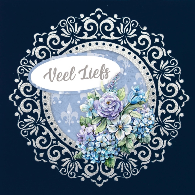 Yvonne Creations 3D And Do Velvet Cards Hydrangea