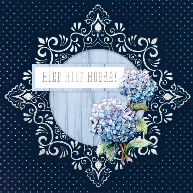 Yvonne Creations 3D And Do Velvet Cards Hydrangea