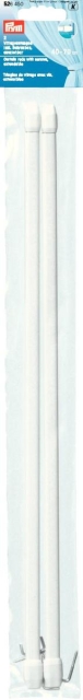 Vitragenstangen inkl. Schraune ausziehbar 40 bis 70 cm