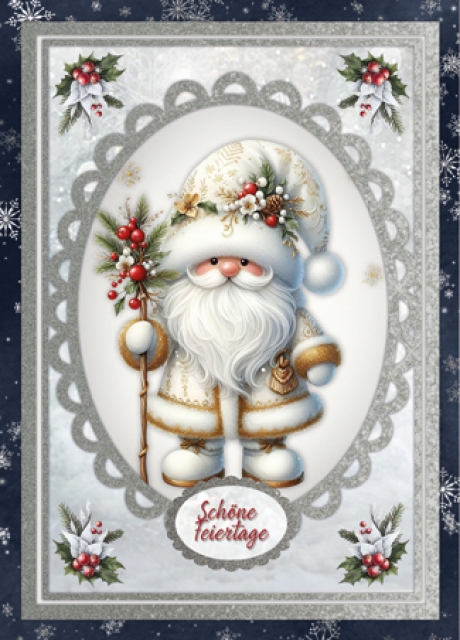 Reddy Cards Bastelset Goldige Weihnachtswichtel