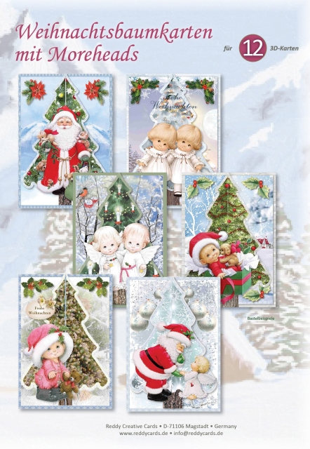 Reddy Cards Weihnachtsbaumkarten II