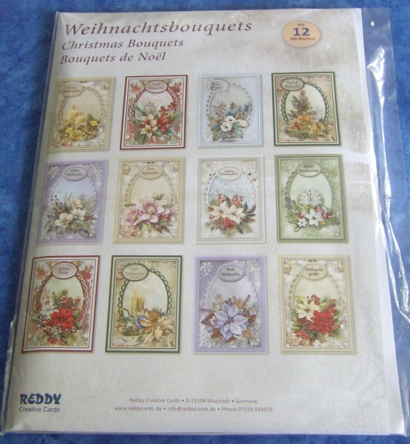 Reddy Cards Bastelset Weihnachtsbouquets