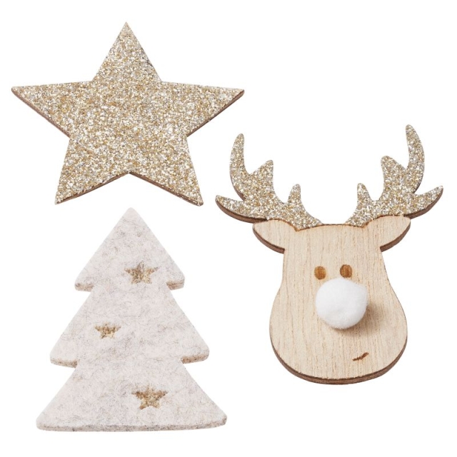 Weihnachts Set beige
