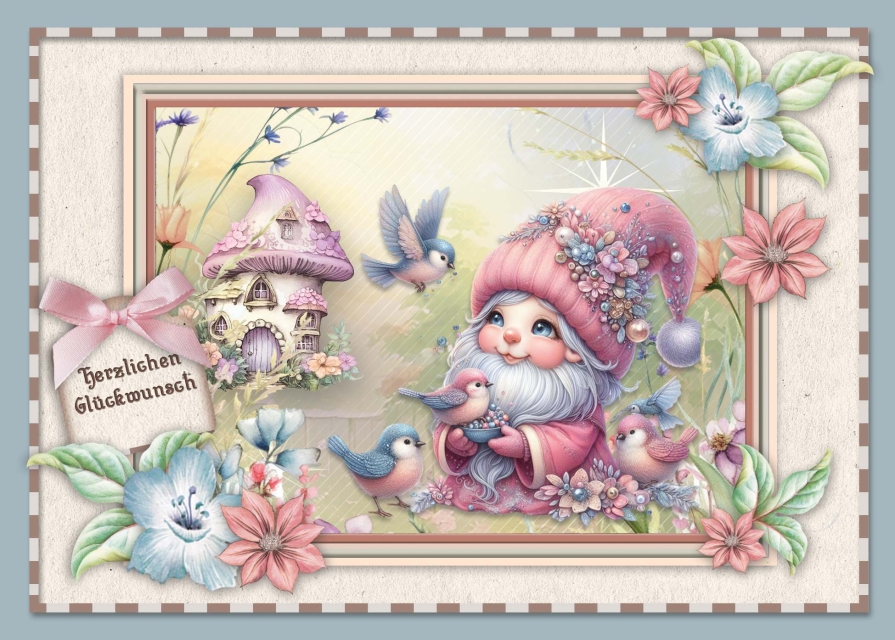 Reddy Cards Bastelset Wichtelkinder 2