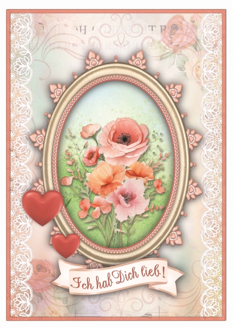Reddy Cards Bastelset Wiesenblumen