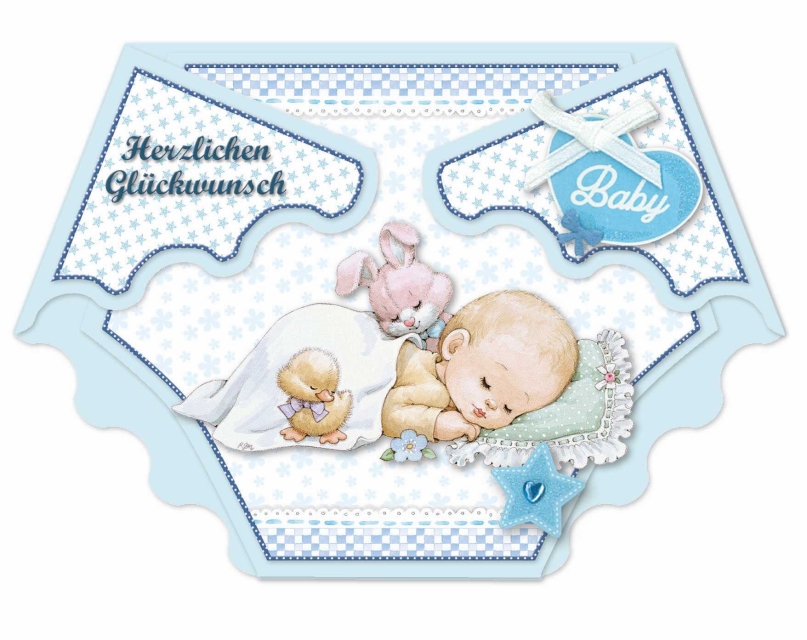 Reddy Cards Bastelset Geschenke zur Geburt