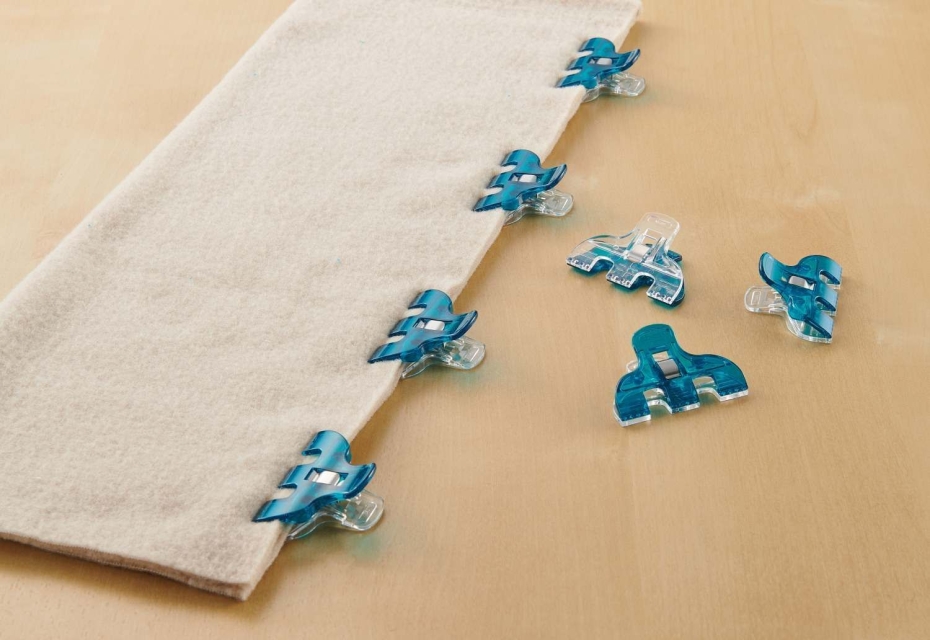 Clover Wonder Clips Triple Wide Box mit 12 Stück