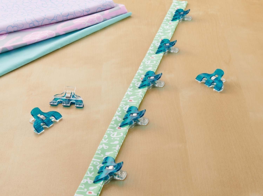 Clover Wonder Clips Triple Wide Box mit 12 Stück